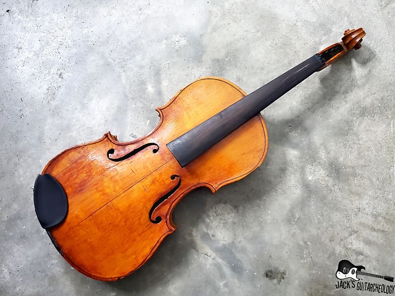 German-Made Antonius Stradivarius Copy Violin - Just Add Bridge 