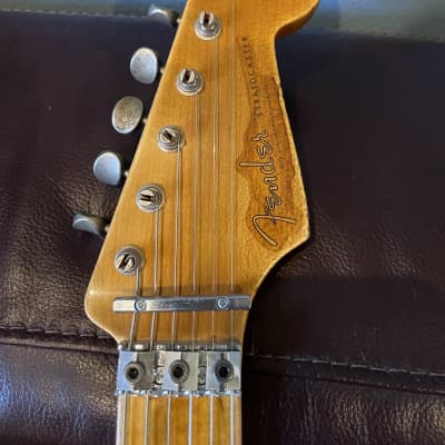 Fender Custom Shop '60 Reissue Stratocaster Relic 2010s White/Green image 9