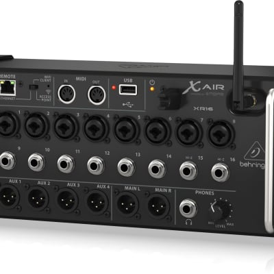 Behringer XR16 16 input Digital Stagebox Mixers Integrated Wifi Module and USB Stereo Recorder image 2