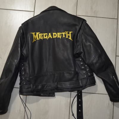 Megadeth - Rust in Peace Leather Jacket - RARE 1990 / Dave Mustaine / Jackson image 1
