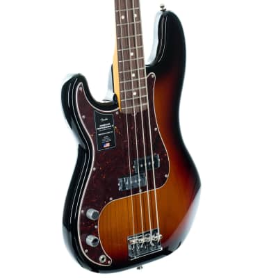 Fender American Professional II Precision Bass Lefty Rosewood, 3 Color Sunburst image 5