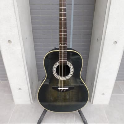 Ovation Pinnacle 371T Made in JAPAN 1990' - Black image 2