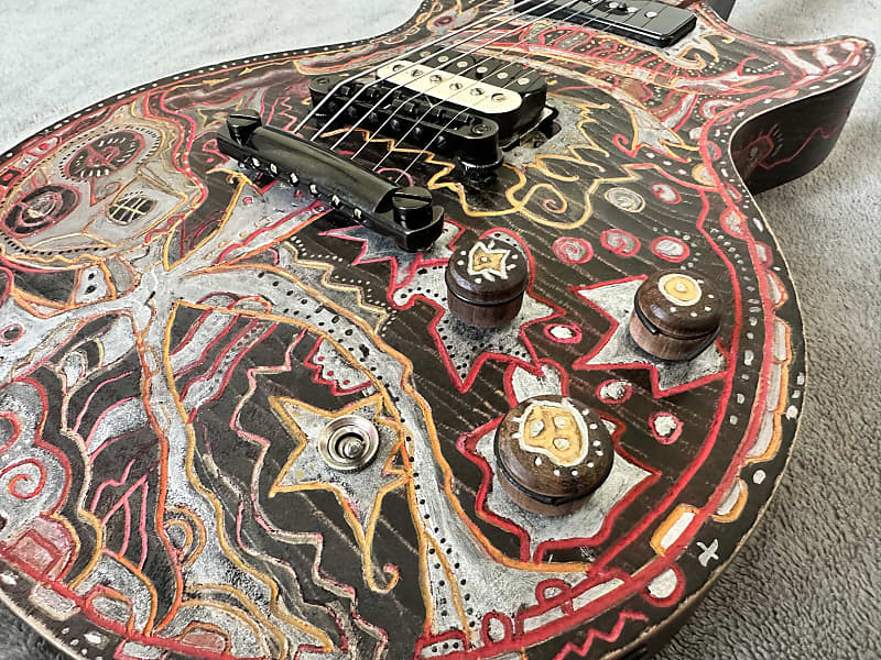 Gibson Les Paul BFG 2007 - Carved by artist Jesper Eriksson
