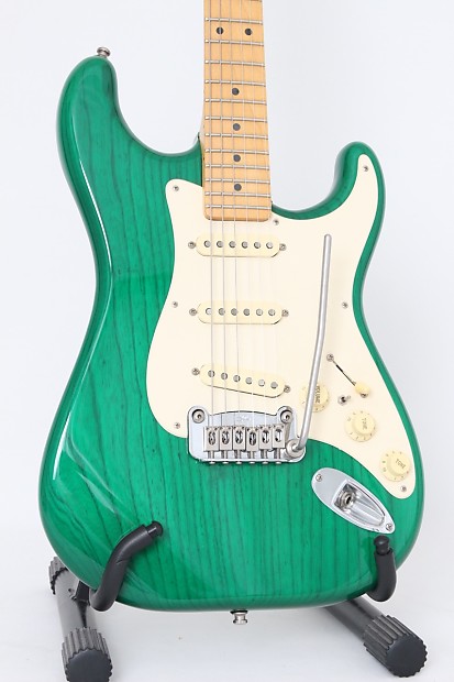 【大学生の特権】学生証で送料無料になる G&L 1992 Legacy Reverb | w/case See-Thru-Green ギター