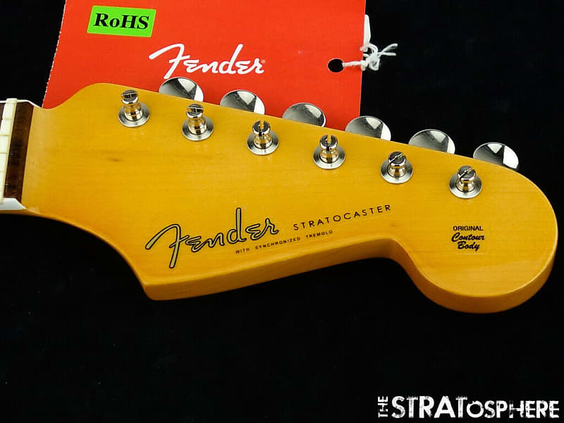 USA Fender ERIC JOHNSON Stratocaster Strat NECK & TUNERS | Reverb