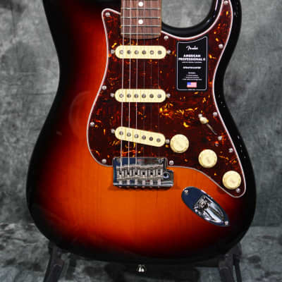 Fender American Professional II Stratocaster 3-Tone Sunburst w/ FREE Same Day Shipping image 1
