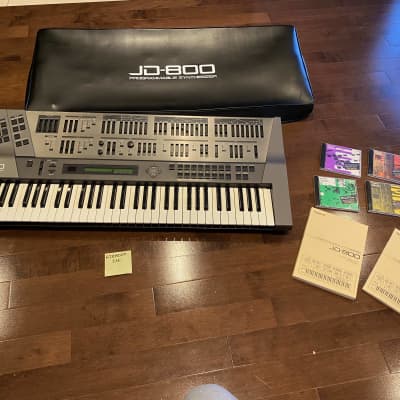 MINT and SERVICED Roland JD-800 with LOTS of EXTRAS!