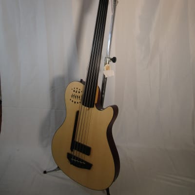 Godin 050789 A5 Ultra 5-String Fretless Bass with bag image 5