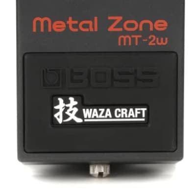 Boss MT-2W Waza Craft Metal Zone Distortion Pedal for sale
