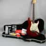 1998 Vintage Fender Stratocaster Deluxe Guitar Original Crimson Red Usa Rare