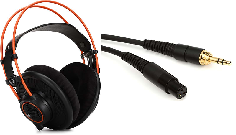 AKG K712 Pro Open-back Mastering and Reference Headphones Bundle