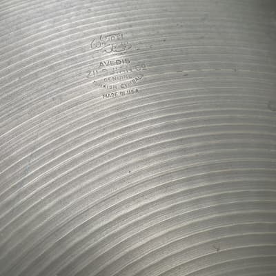 20” Zildjian Avedis 1970s 1960 gram with VIDEO image 2