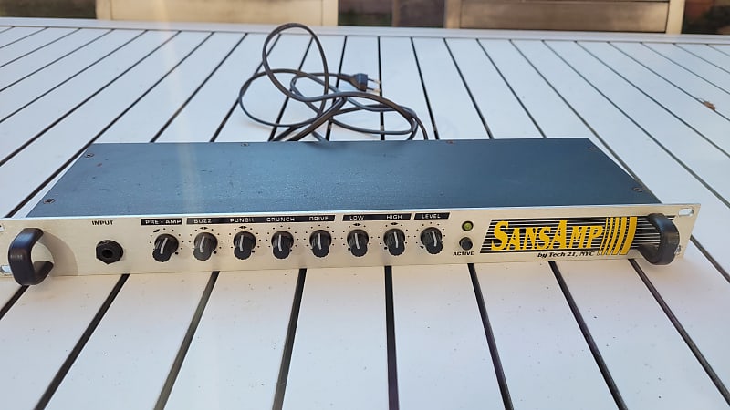 ギター Tech21 SANSAMP RackMount Tech 21 SansAmp Rackmount NYC (Made In USA) Rack Mount