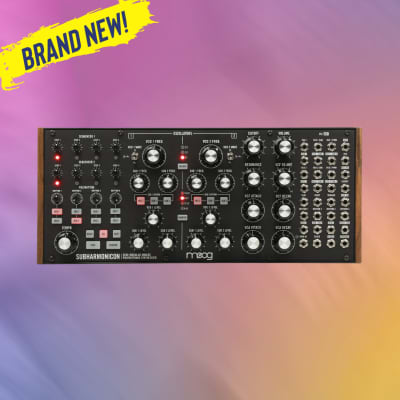 Moog Subharmonicon Semi-Modular Polyrhythmic Analog | Reverb