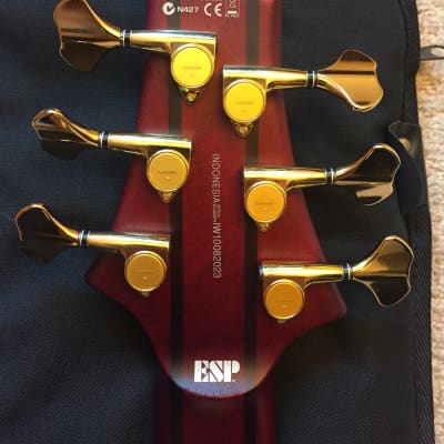 ESP LTD B-336 Stained Red | Reverb