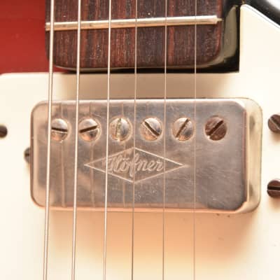 Höfner 173 + Case – 1964 German Vintage Solidbody Guitar / Gitarre image 10