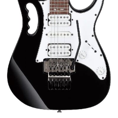Ibanez JEMJRBK Steve Vai Signature Jem Electric Guitar Black image 1
