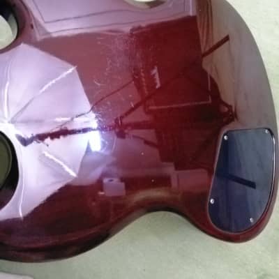 Gibson SG Standard "Small Guard" 1986 - 1990 - Wine Red + Original Padded Gigbag + Hard Case as a gift image 17