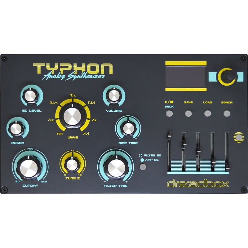 Dreadbox Typhon Monophonic USB powered Analog Synthesizer image 1