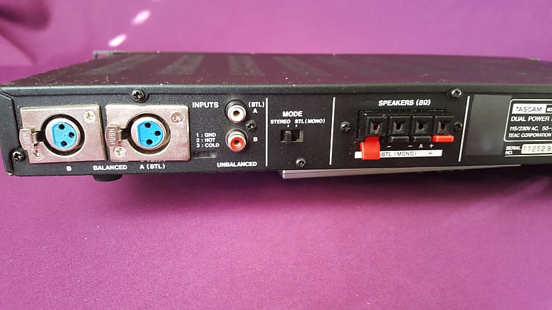 TASCAM PA-20 MKII Power Amplifier | Reverb