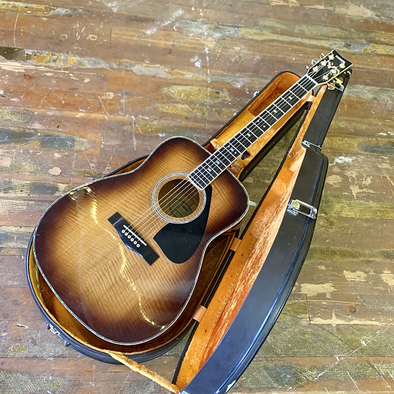 Yamaha FG-465 Sunburst original vintage deluxe | Reverb