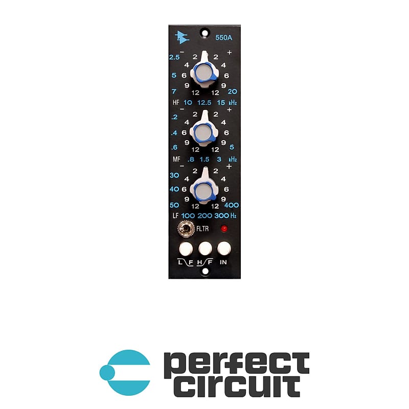 API 550A 500-Series Discrete 3 Band EQ image 1