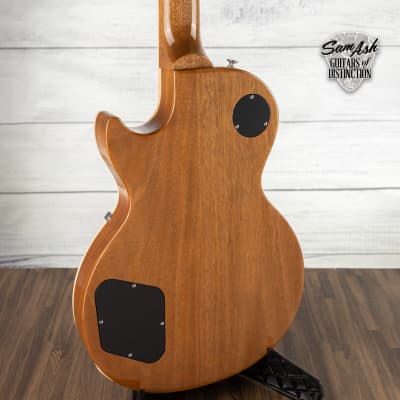 Gibson Les Paul Standard 50s Figured Top Electric Guitar Translucent Fuschia image 2