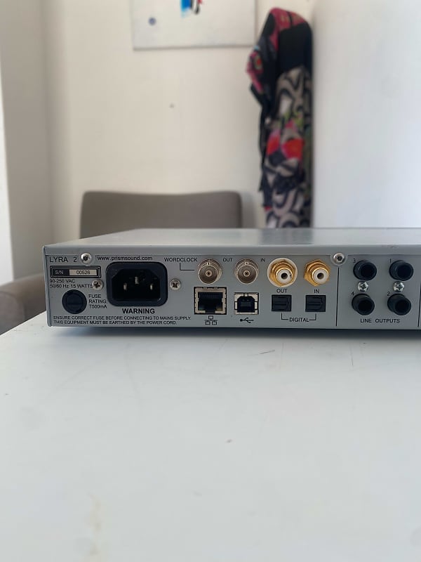 Prism Sound Lyra 2 USB Audio Interface 2010s - Silver | Reverb