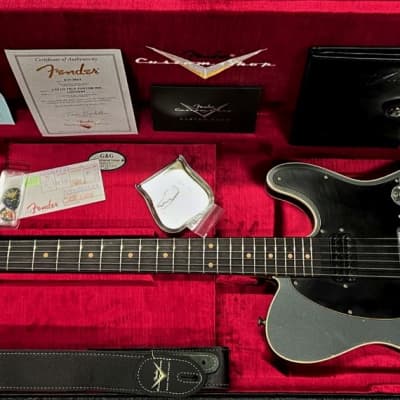 Fender 1960 Fender HS Tele Custom Relic LTD ED Custom Shop 2023 - Aged Charcoal Frost Metallic for sale