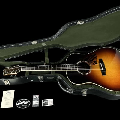 2020 Collings CJ SB Rosewood Acoustic Guitar ~ Sunburst w Tiger Stripe Pick-Guard image 12