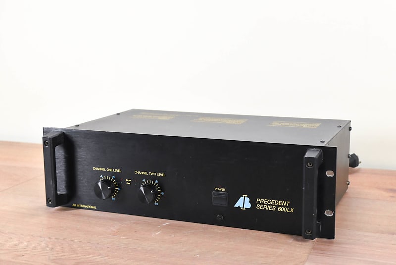 AB International Precedent Series 600LX Two-Channel Power | Reverb UK