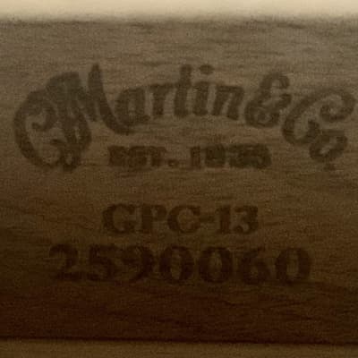 Martin Road Series GPC-13E Acoustic Electric w/ Softshell Case, Setup #0060 image 7