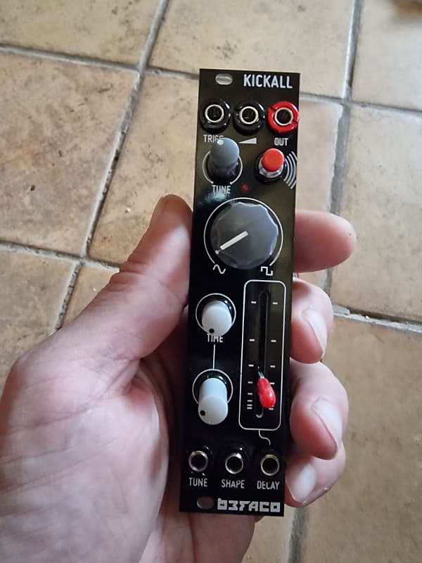 Befaco Kickall Eurorack Kick Drum Base Drum Module BF023 Reverb
