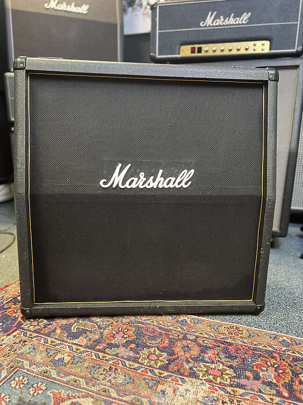 Marshall JCM 800 Lead Series Model 1960A 300-Watt 16ohm 4x12 Cabinet 1980s  - Black