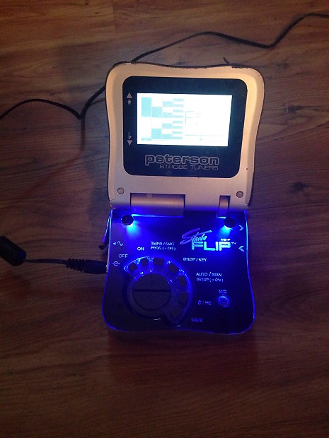 Peterson VSF Virtual Strobe Strobo Flip Tuner | zZounds