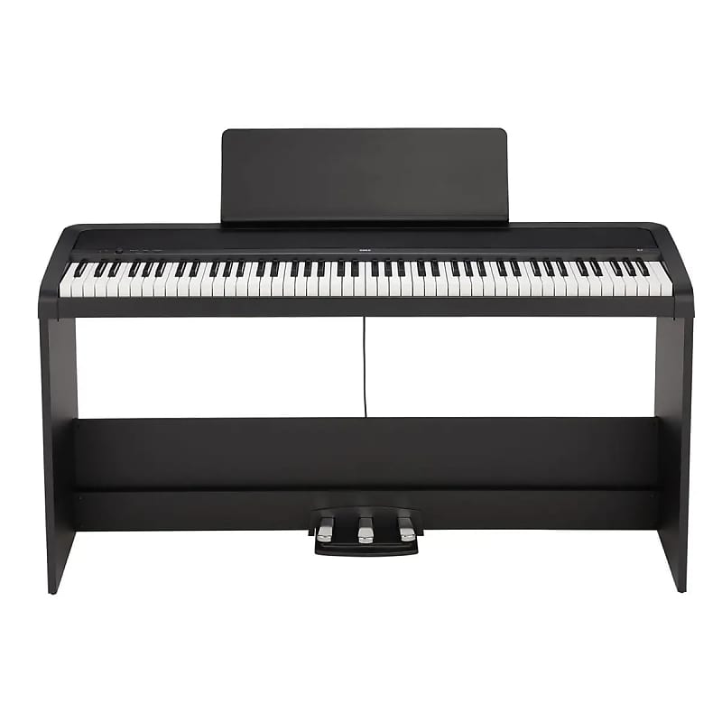 Korg B2SP-BK 88-Key Digital Piano with Stand and 3 Pedal System (King Of Prussia, PA) image 1