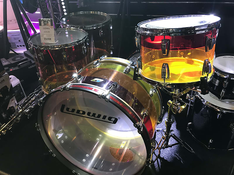 ludwig vistalite tequila sunrise