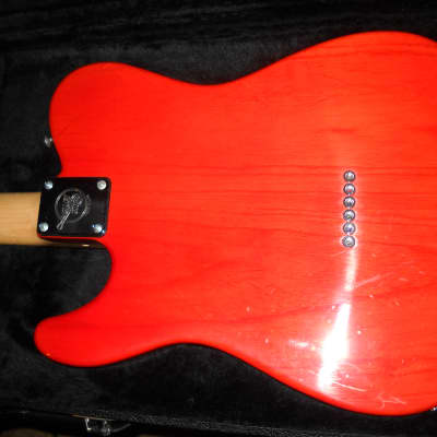Valley Arts Custom Pro (Brad Paisley Time Well Wasted Tour model )Tele 2005 Gretsch Orange image 6