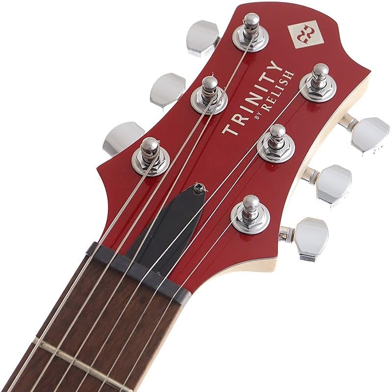 Platinum Relish Guitars Trinity Electric Guitar Metallic Red