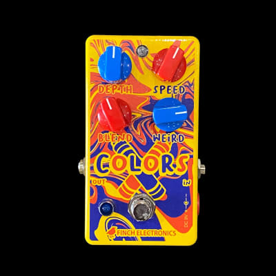 Finch Electronics Colors Vibrato/Chorus/Reverb Boutique Guitar Pedal image 1