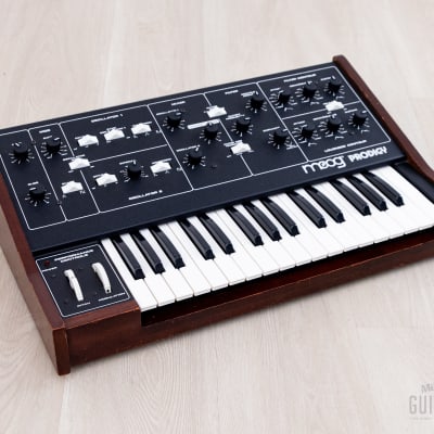 1983 Moog Prodigy Vintage Analog Synthesizer w/ External Control, C/V/Gate, Fully Serviced