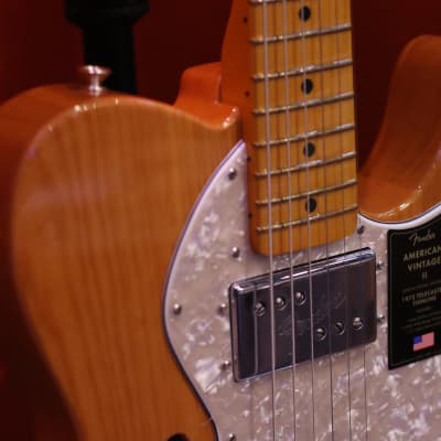 Fender American Vintage II '72 Telecaster Thinline 2022 - Present - Aged Natural image 4