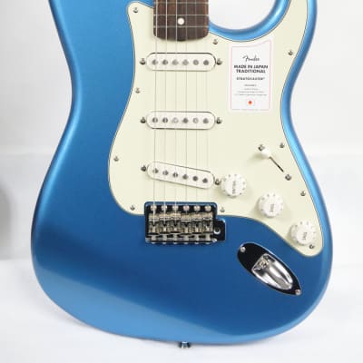 Fender Made in Japan Traditional 60s Stratocaster 2021  SN:4257 ≒3.40kg Lake Placid Blue image 7