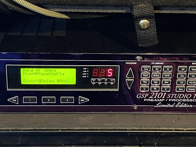 DigiTech GSP 2101 Studio Tube Limited edition Purple Haze... Reverb