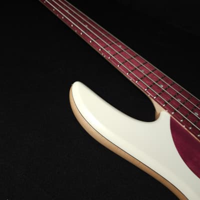 Fodera Yin Yang Standard Purpleheart 4 String Bass With Updated Case image 16