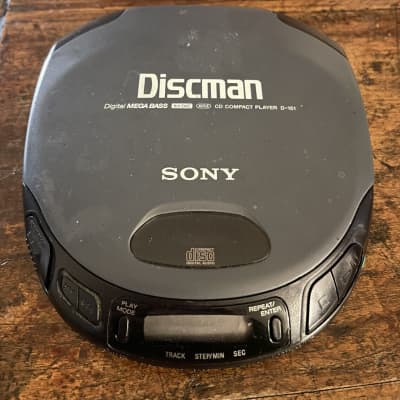 Sony Discman D-151 Digital Mega Bass Portable CD Player Black