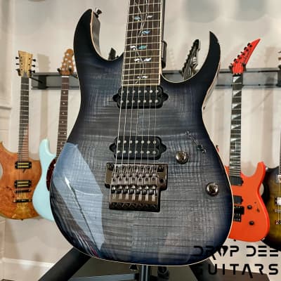 Ibanez J Custom RG8527 7-String Electric Guitar w/ Case-Black Rutile image 4