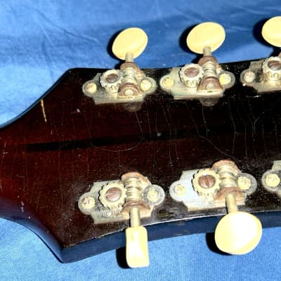Epiphone Zenith 1952-53 Hollow Body Guitar Sunburst with Hard Shell Case - Sunburst image 12