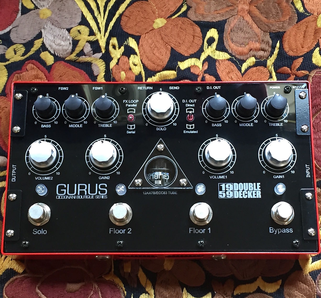 Gurus 1959 Double Decker Dual Preamp Pedal | Reverb