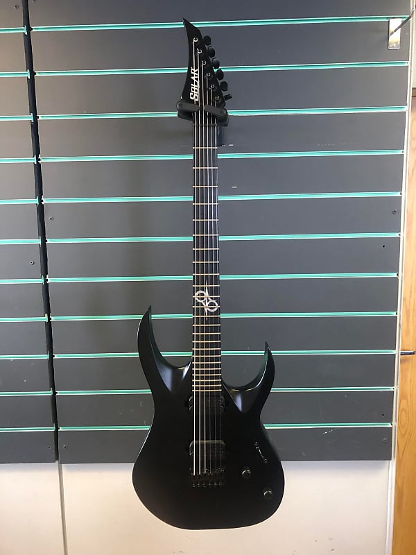 Solar A2.6C Carbon Black Matte 2021 Electric Guitar | Reverb